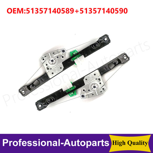 Rear L+R Power Window Regulator for BMW 3' E90 E91 323i 325i 325xi 328i xDrive Q