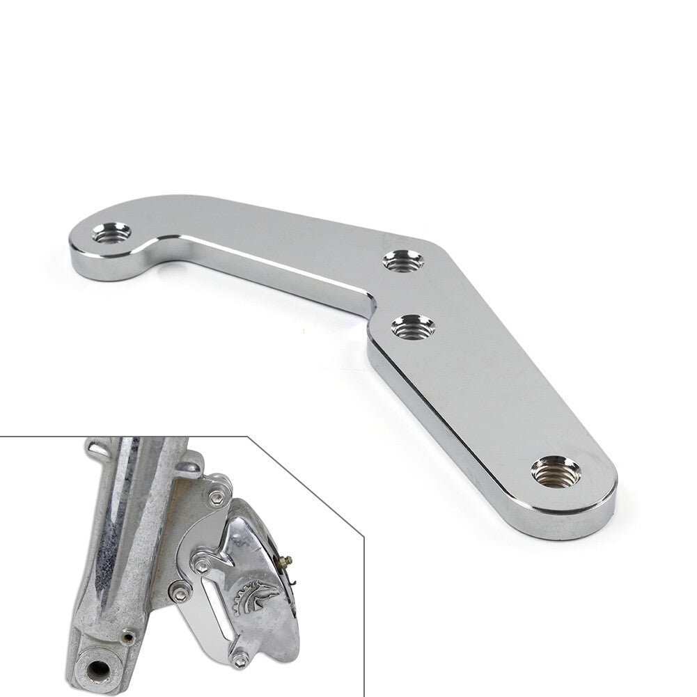 Fit for Harley Softail Dyna Sportster FXR 84-99 4-Piston Front Brake Caliper Bracket