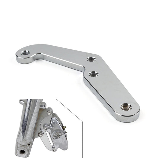 Fit for Harley Softail Dyna Sportster FXR 84-99 4-Piston Front Brake Caliper Bracket