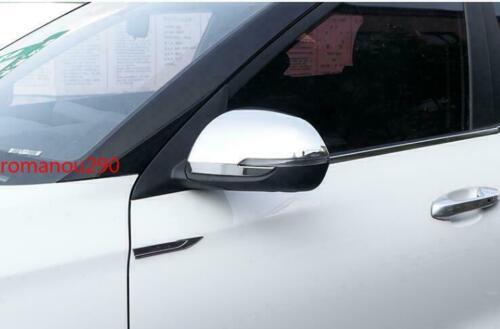 For 2020-2022 for KIA SELTOS ABS Chrome Side Door Rear View Mirror Wing Cover Trims