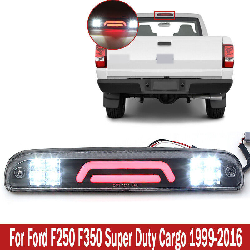 Car LED 3Rd Third Brake Lights for Ford F250 F350 Super Duty Cargo 1999-16