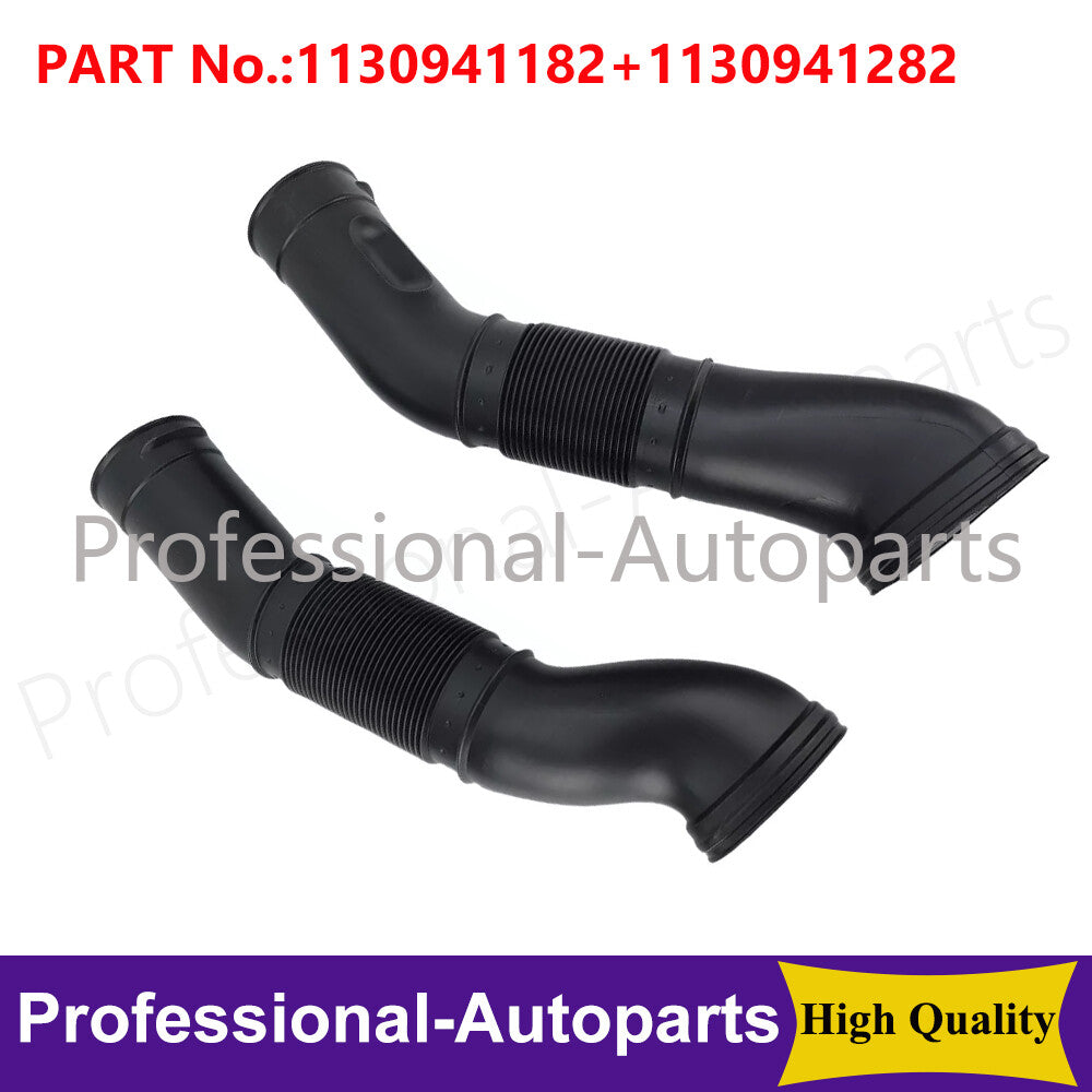 Set of 2 Air Intake Hose Left&Right Fit for Mercedes-Benz S500 S430 2000-2006 Q