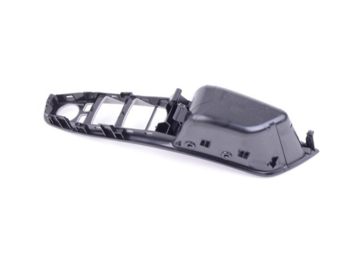 1-Piece Gray Front Left Inner Door Handle Recessed Grip Switch Panel for F10 n