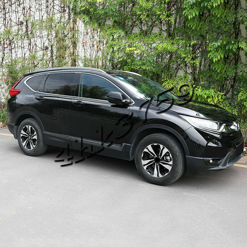 4X for Honda CR-V 2017-2021 Black titanium car Side Door Body Molding Cover Trim