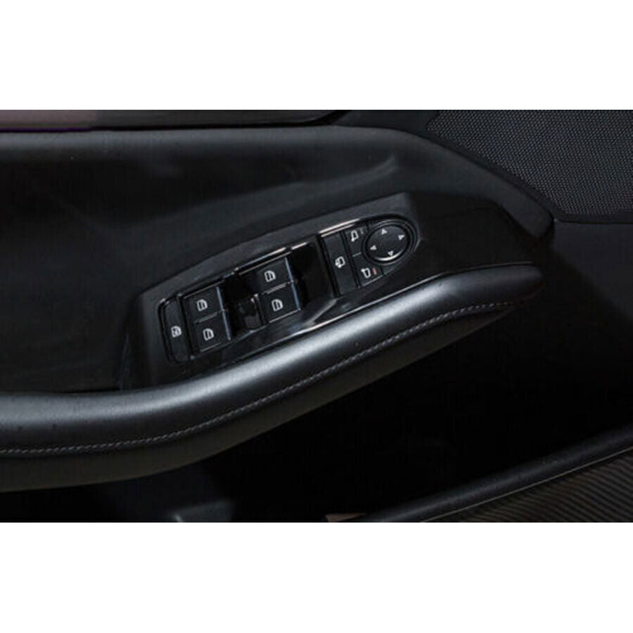 7P for Mazda 3 Axela 19-23 Gloss Black Door Window Lift Switch Cover Panel Trims