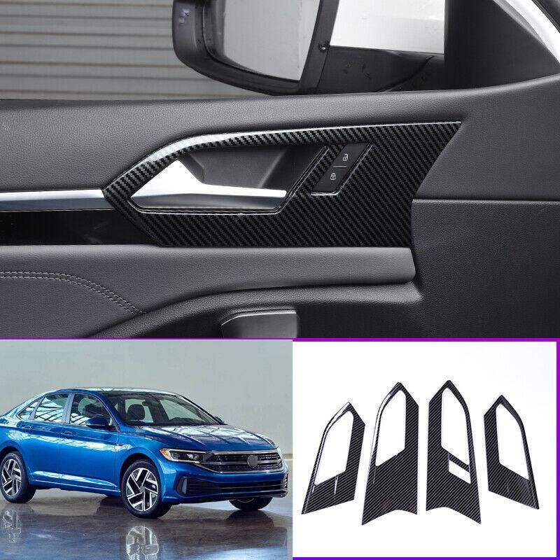 4p for Camry 2018-2022 Black Titanium Door Speaker Bezel Panel Cover Trim v