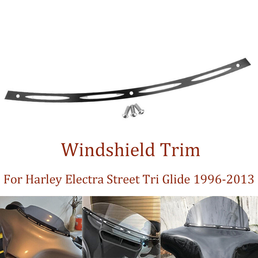 Rectifier windshield trim installation for Harley Electra Street Tri Glide 1996 - 2013 - n