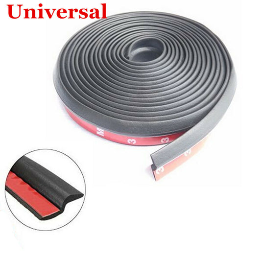 4M Z-shape Car Door Window Trim Edge Moulding Rubber Weatherstrip Seal Strip