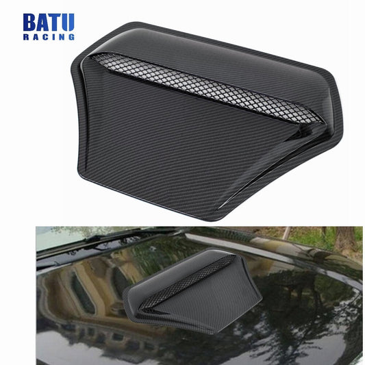 Carbon Fiber Engine Hood Vent Inlet Air Intake for Honda for Civic Hatchback Type R