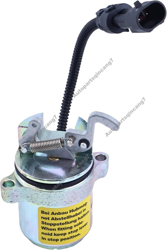 12V Fuel Shut Off Stop Solenoid 04287583 for Deutz Engine F3L1011 F4L1011 2011