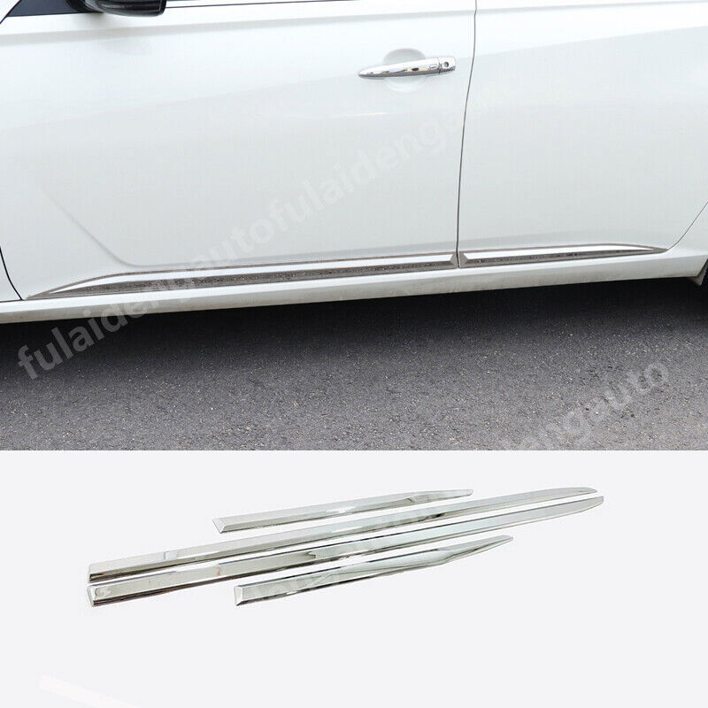 For F150 2015-2020 Chrome Outer Rear Tail Light Lamp Frame Cover Trim v