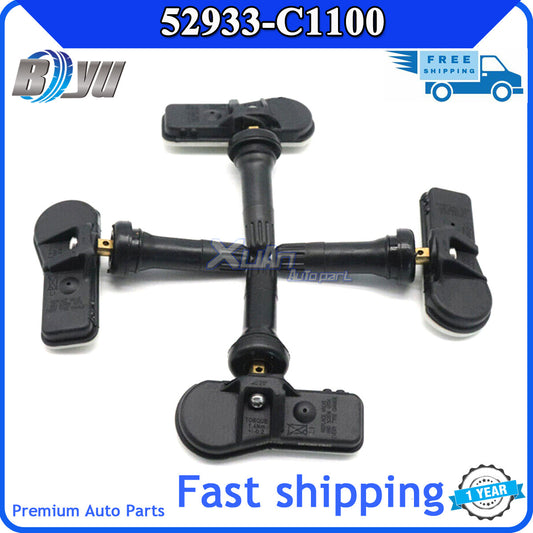 Kit 4: Tire Pressure Monitoring System (TPMS) for Hyundai Sonata LF, for Tucson 52933-C1100
