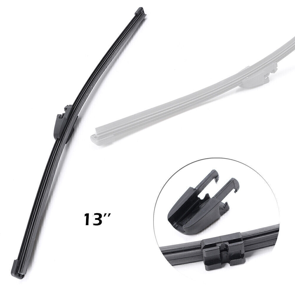 13 Car Front Rear Motorcycle Window Windshield Wiper Blades Set Universal Auto
