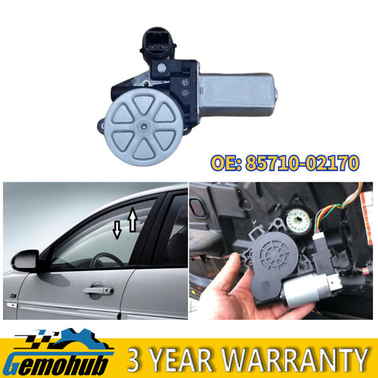 Passenger Window Lifter Regulator Motor Rear Left For 2009-2013 for Toyota for Corolla