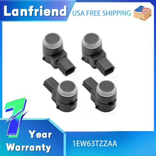 4PCS 1EW63TZZAA Rear Parking Sensor Fit for Dodge Durango for Chrysler 300 2016-2023