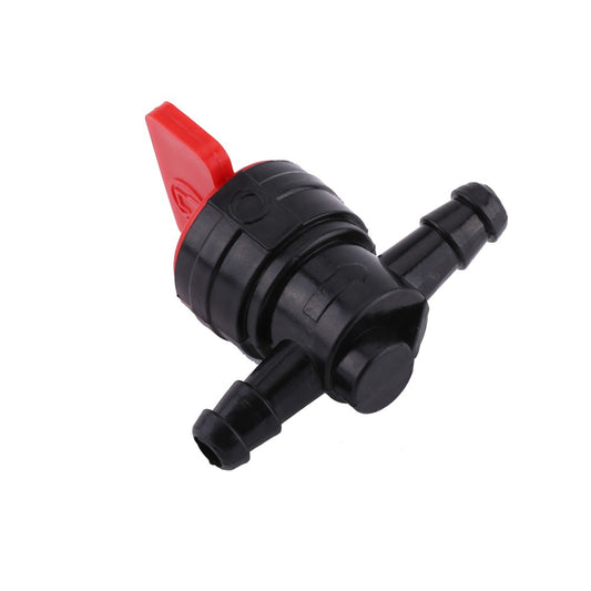 Fuel Tap 6mm Plastic Fuel Tap Inline On/Off Fuel Tap Fit For 1/4 Pipe Hose Q