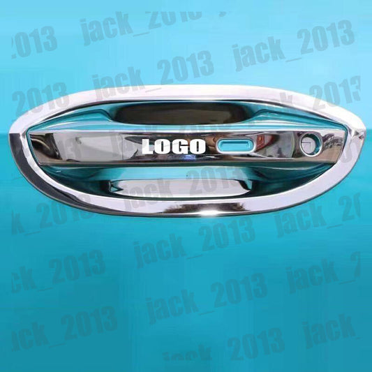 Stainless silvery Door Handle Covers Trims for Volkswagen for VW ID.3 ID3 2021-2024