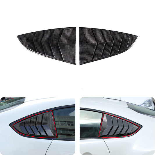 Smooth black front and rear badge ring cover decoration suitable for Maverick 2022- v