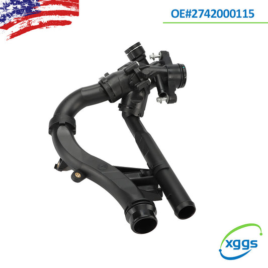 Engine Coolant Thermostat 2742000115 for Mercedes-Benz E300 W205 W212 M274 C300 Q
