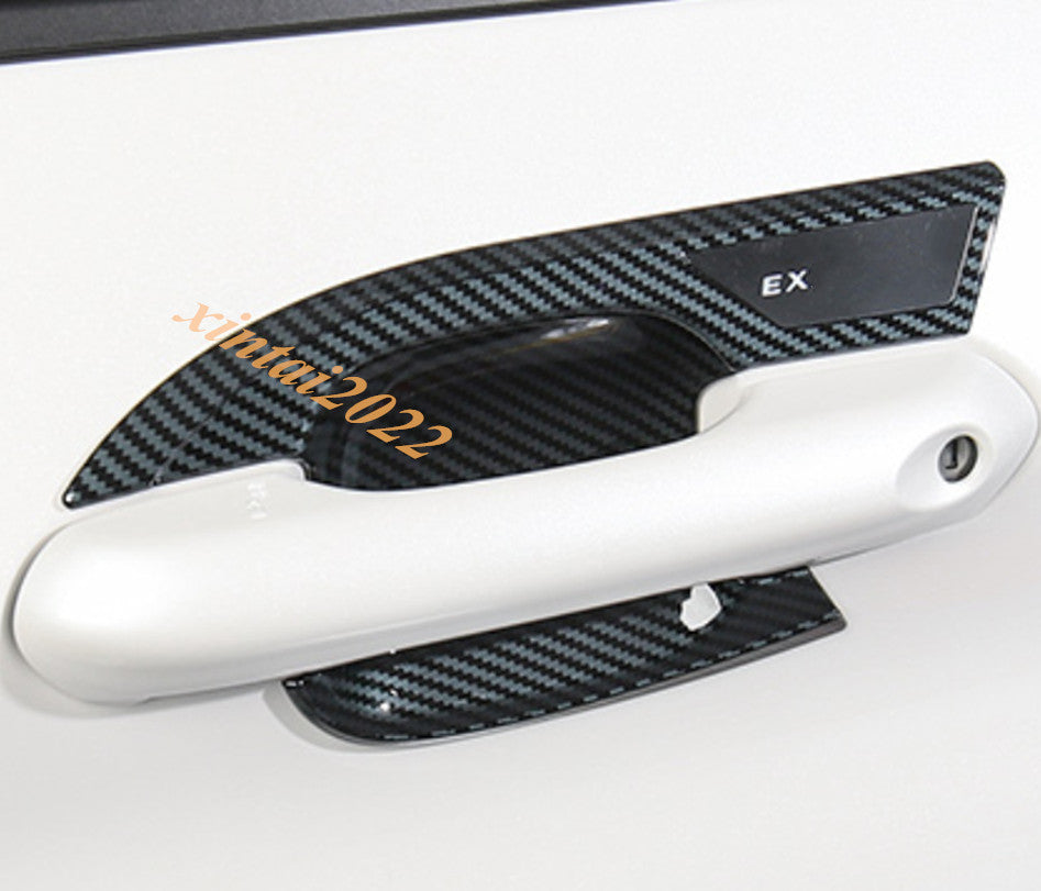 For Escape Kuga 2013-2019 Matte Silver Inner Door Handle Decor Cover Trim v