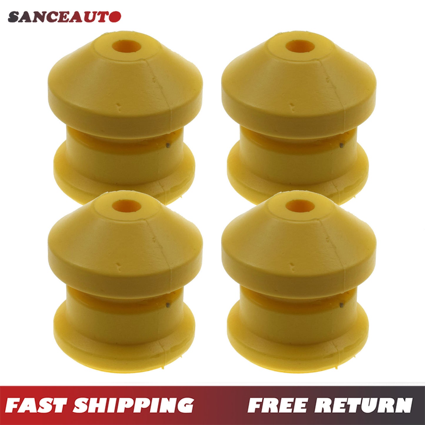 4-piece pack suitable for Hummer H3 H3T 2006-10 15783030 front suspension jump bumper 157830- n