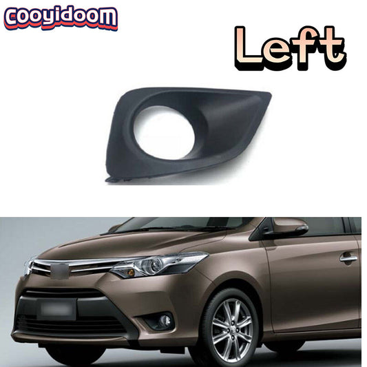 Applicable to for Toyota Vises/Yaris sedans 2013, 2014, 2015, 2016, and 2017. Fog light grille left side