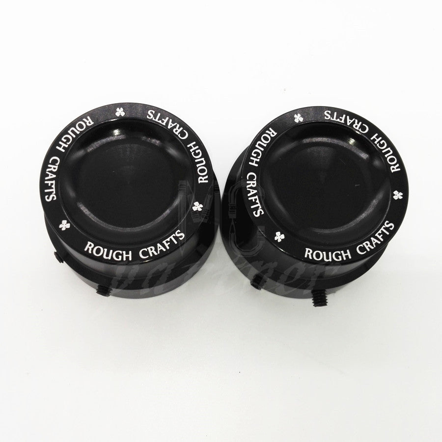 Black CNC Aluminum Front Axle Cover Cap Nut for Harley Sportster XL883 XL1200 Q