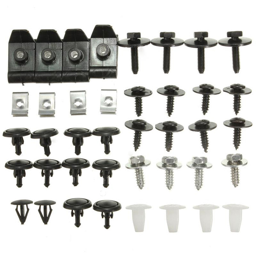 40pcs Car Engine Undertray Cover Clip Bottom Shield Guard Screw for Toyota for Lexus