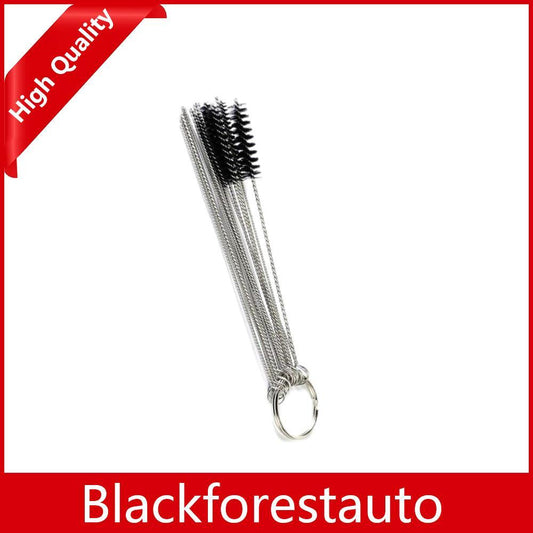 Motorcycle Carburetor Carbon Dirt Jet Remove Cleaning 10 Needles  5 Brushes Q