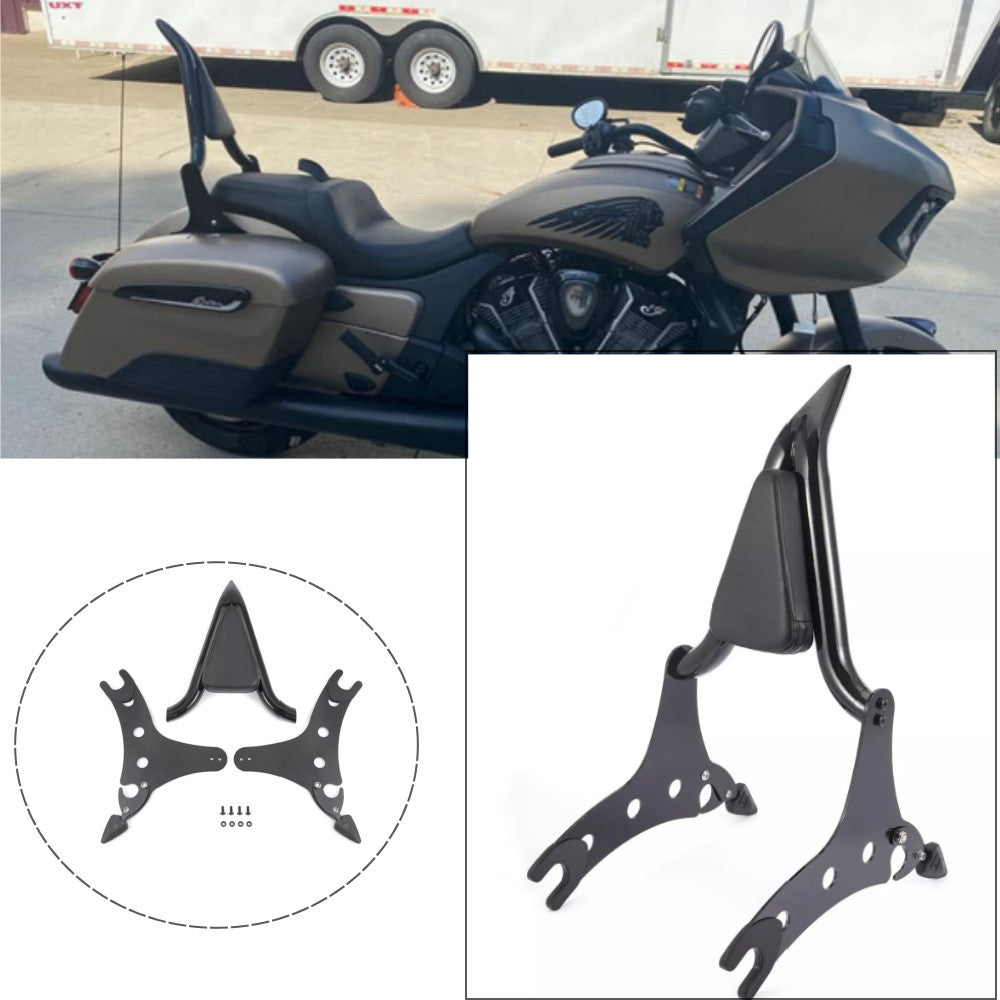 24-inch Sisi bar backrest suitable for Indian Sheikhs/Roadmasters/Challengers 2014-2024