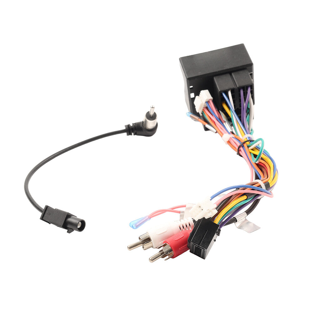 16Pin Stereo Radio Wiring Harness Power Cable for BMW 3 Series E90 X1 E84