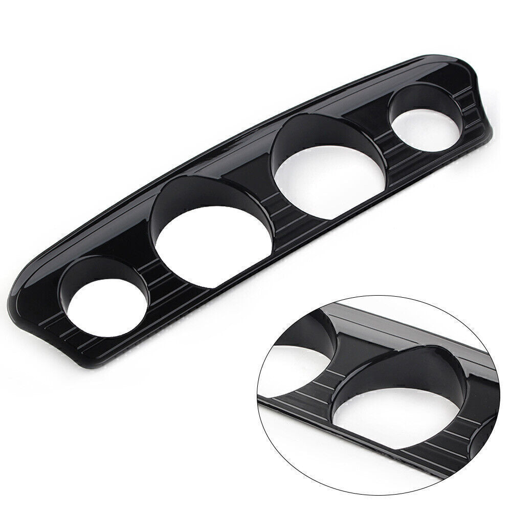 for Harley Touring Electra Street Glide Ultra 2014-23 Tri Line Gauge Trim Cover Q