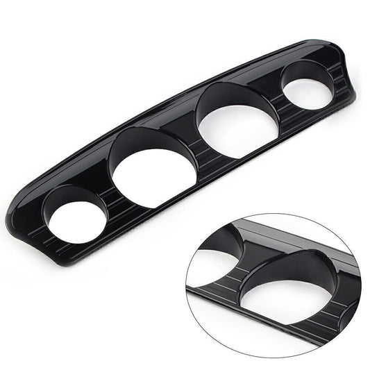 for Harley Touring Electra Street Glide Ultra 2014-23 Tri Line Gauge Trim Cover Q