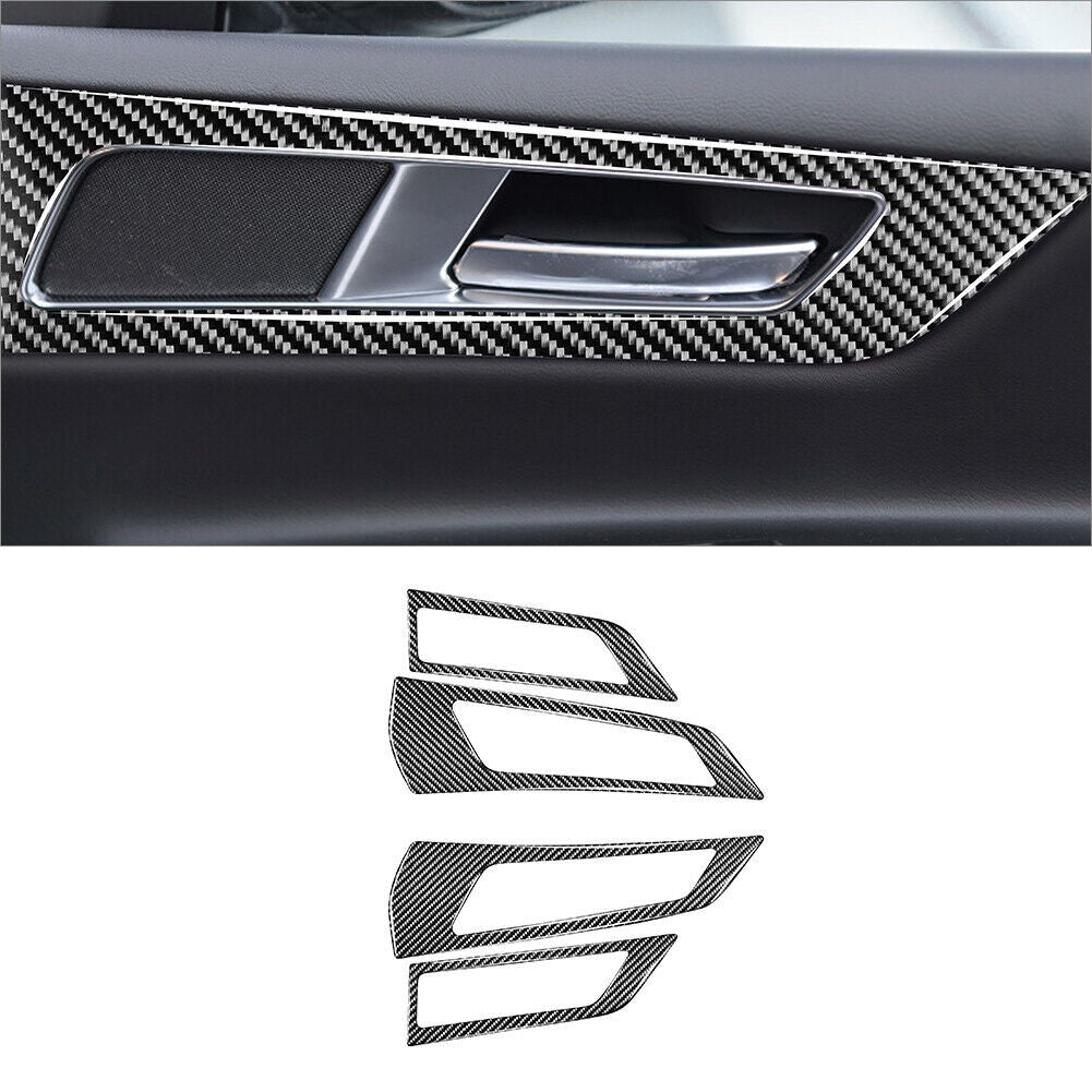 3Pcs Carbon Fiber Above Console Storage Cover For Sonic 2012-2016 v