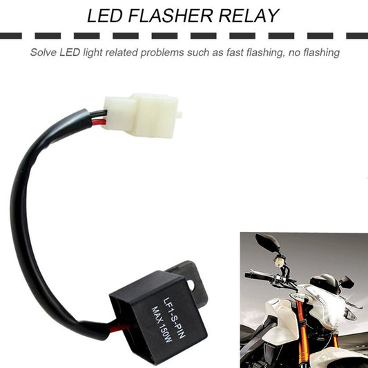 Motorcycle lectronic LED Flasher Relay 12V Turn Indicator Light Flasher Blinker