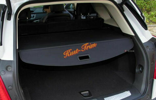 1P for Cadillac XT5 2016-2021 Black Rear Trunk Cargo Cover Security Shield Shade