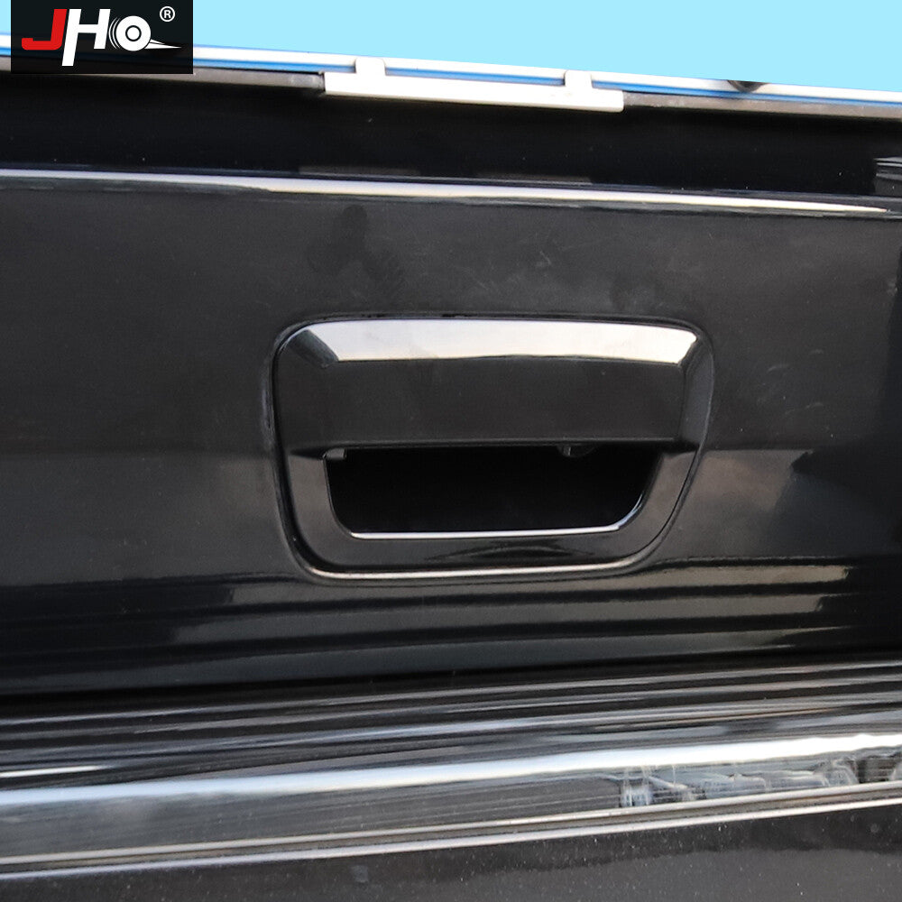 Glossy Black Rear Door Tailgate Handle Bowl Trim for Jeep Grand Cherokee 2014+