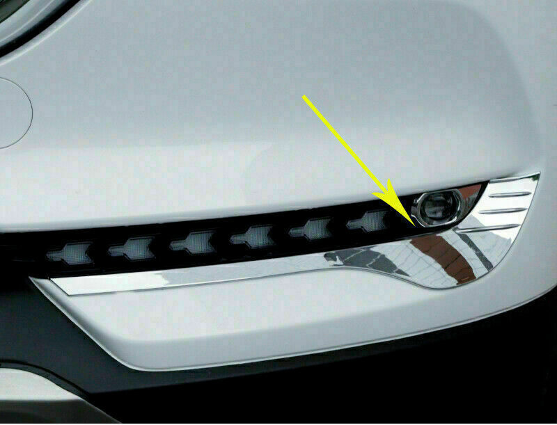 ABS glossy black front grille decorative protective cover suitable for Outlander 23-24- v
