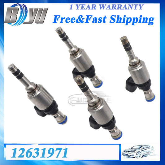 4X Fuel Injectors 12631971 FJ1206 For 2018-2019 for Buick Envision for Cadillac ATS 2.0L