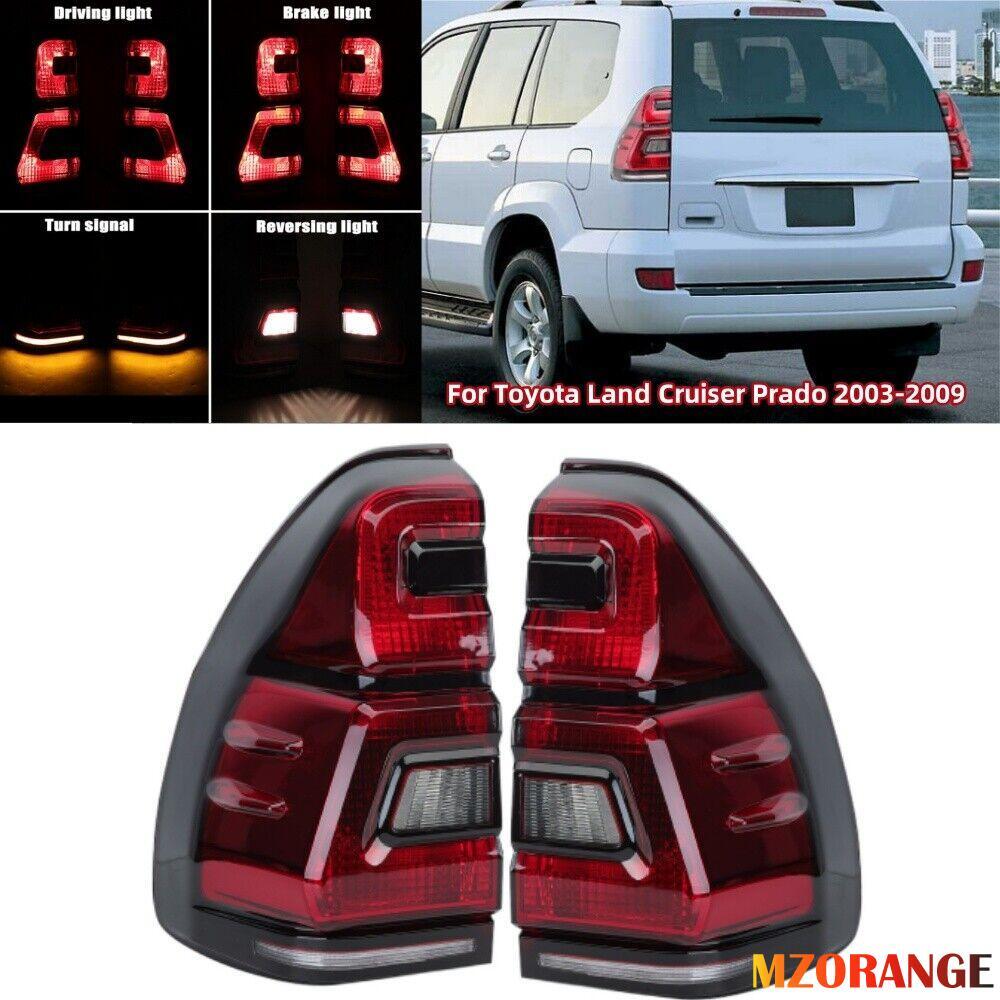 2× Für for Toyota for Land Cruiser Prado 03-09 Rückleuchte Heckleuchte Rücklicht L+R