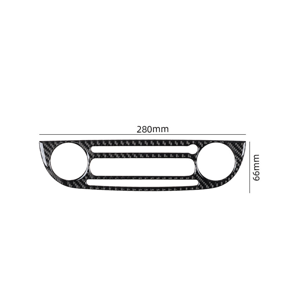 Carbon Fiber Interior Dashboard Frame Trim Panel For Explorer 2011-2014 v