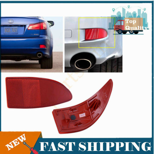 Right rear bumper reflector light applicable to for Lexus IS250 IS350 2006-12 2013 brake lights - n