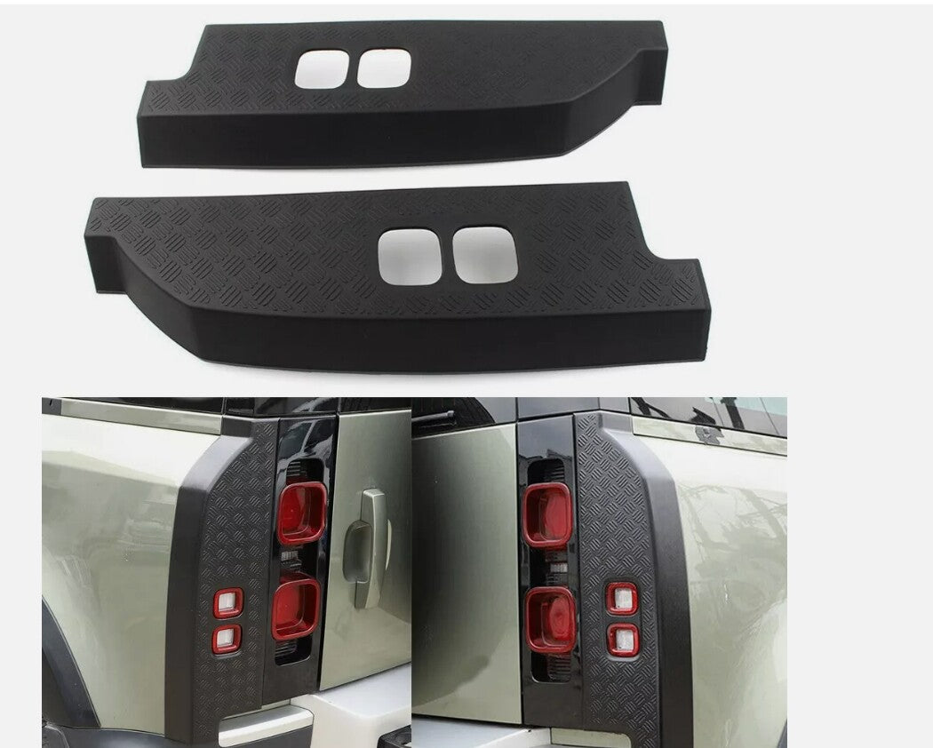 ABS gloss black rear fender vent frame trim for Corvette C6 2005 - 2013