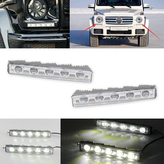 2Pcs LED Daytime Runnig Light Lamp DRL kits for Mercedes Benz G class G500 AMG