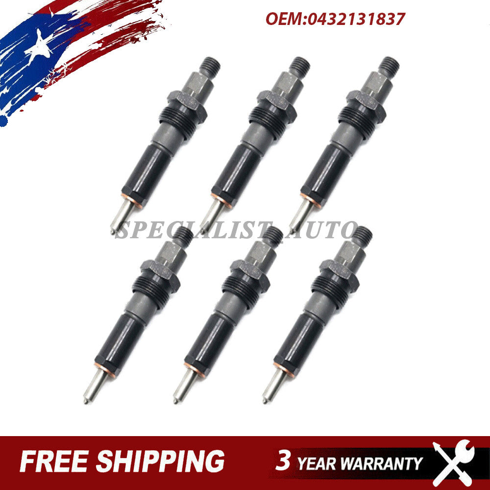 0432131837 FUEL INJECTORS For 5.9L 6BT DIESEL ENGINE 3919350 3919339