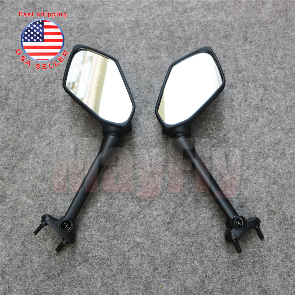 Rear View Side Mirrors Fit for Kawasaki 400R 650R 1000 Z1000SX ER6F