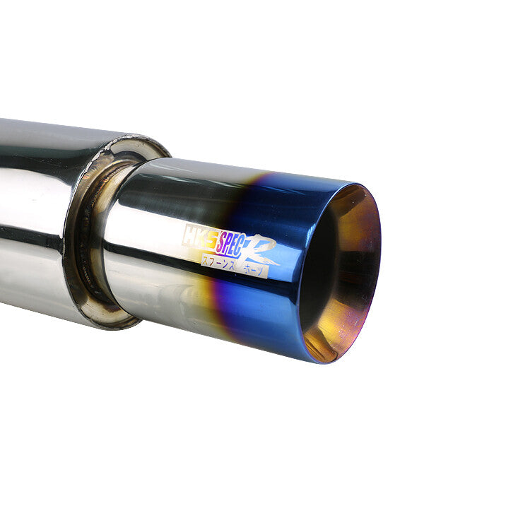 2.5 inlet 4OD Straight Flow Racing Exhaust Muffler Body 5 520mm