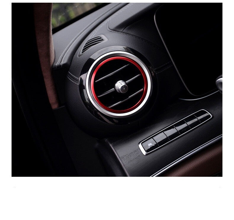 7-piece air conditioning cover decoration set suitable for Mercedes-Benz C-Class, Glc-Class, W205, X253