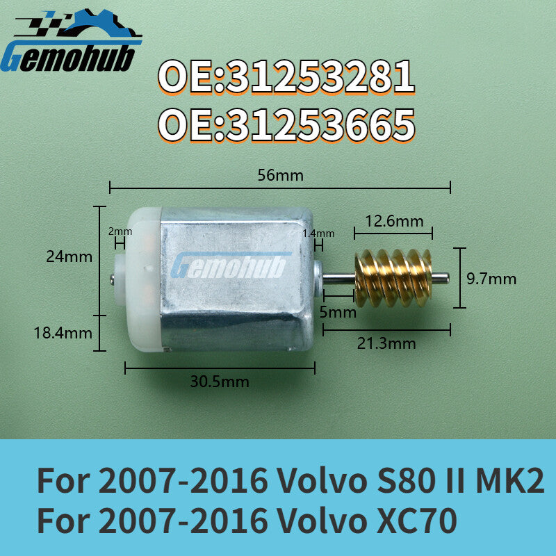 Door Lock Actuator motor For 2007-2016 for Volvo S80 II MK2 2007-2016 for Volvo XC70