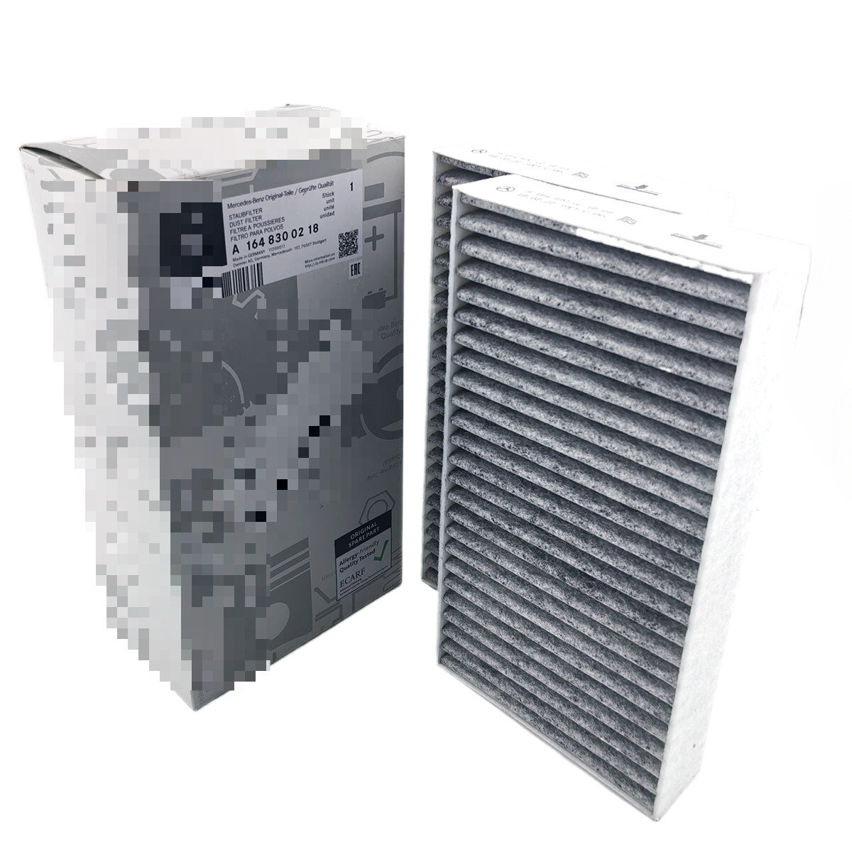 for Mercedes-Benz ML350 ML450 ML500 ML550 Carbon Cabin Air Filter Element Q